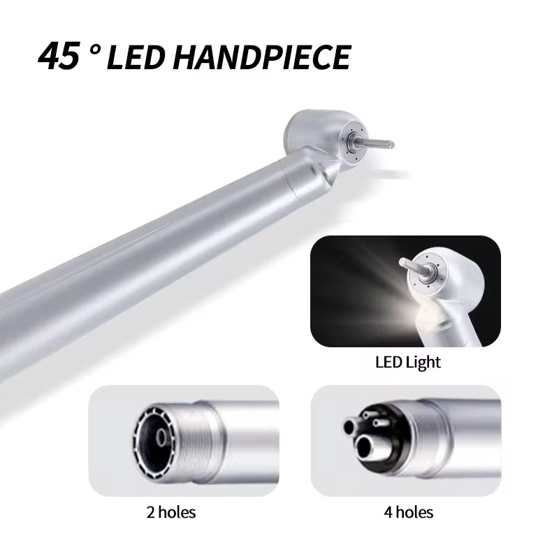 Turbine chirurgicale 45° LED — Instrumentation Rotative au Maroc
